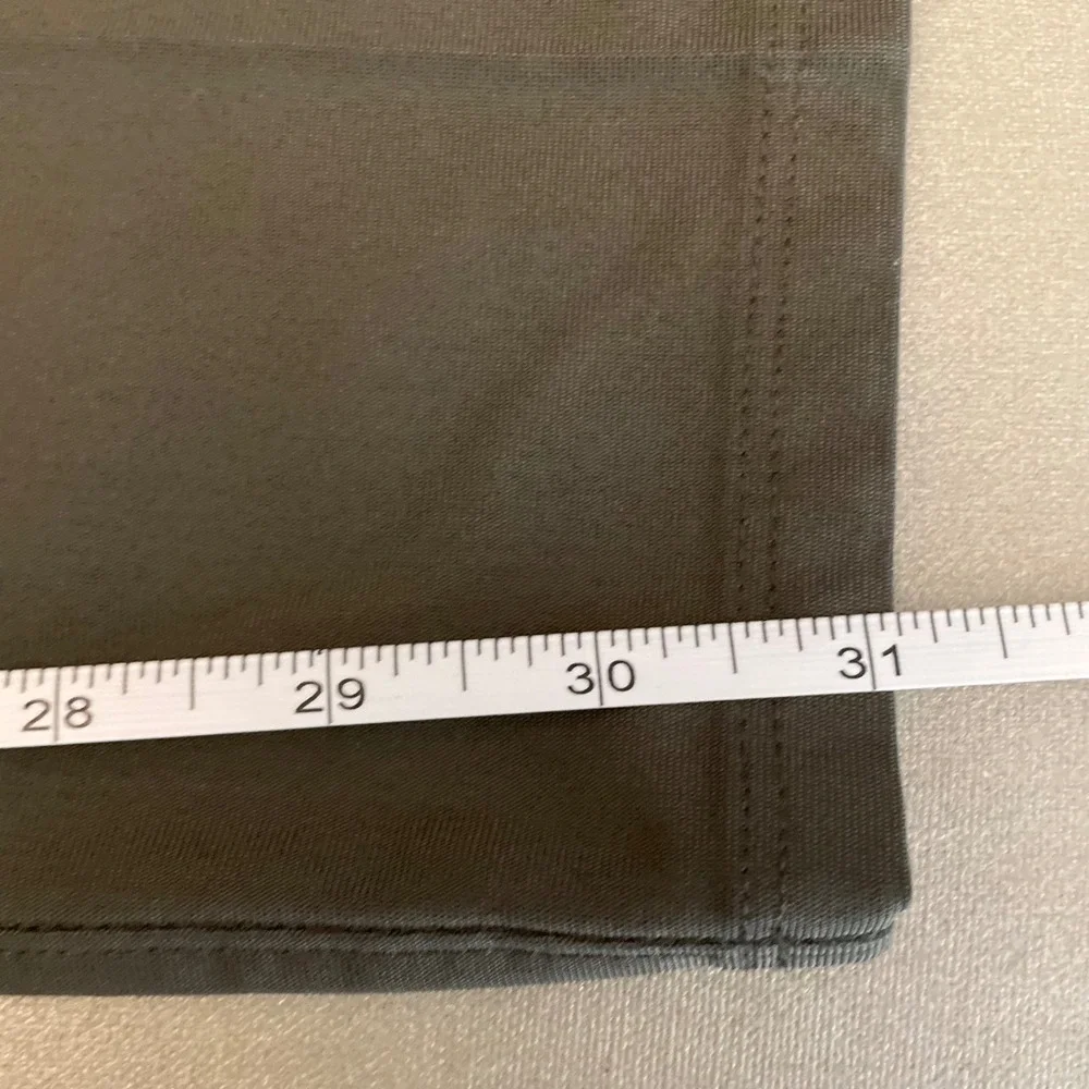 Vuori Meta Pant Mens 36 Dark Olive Green Slim Taper Technical Chino V430 Stretch